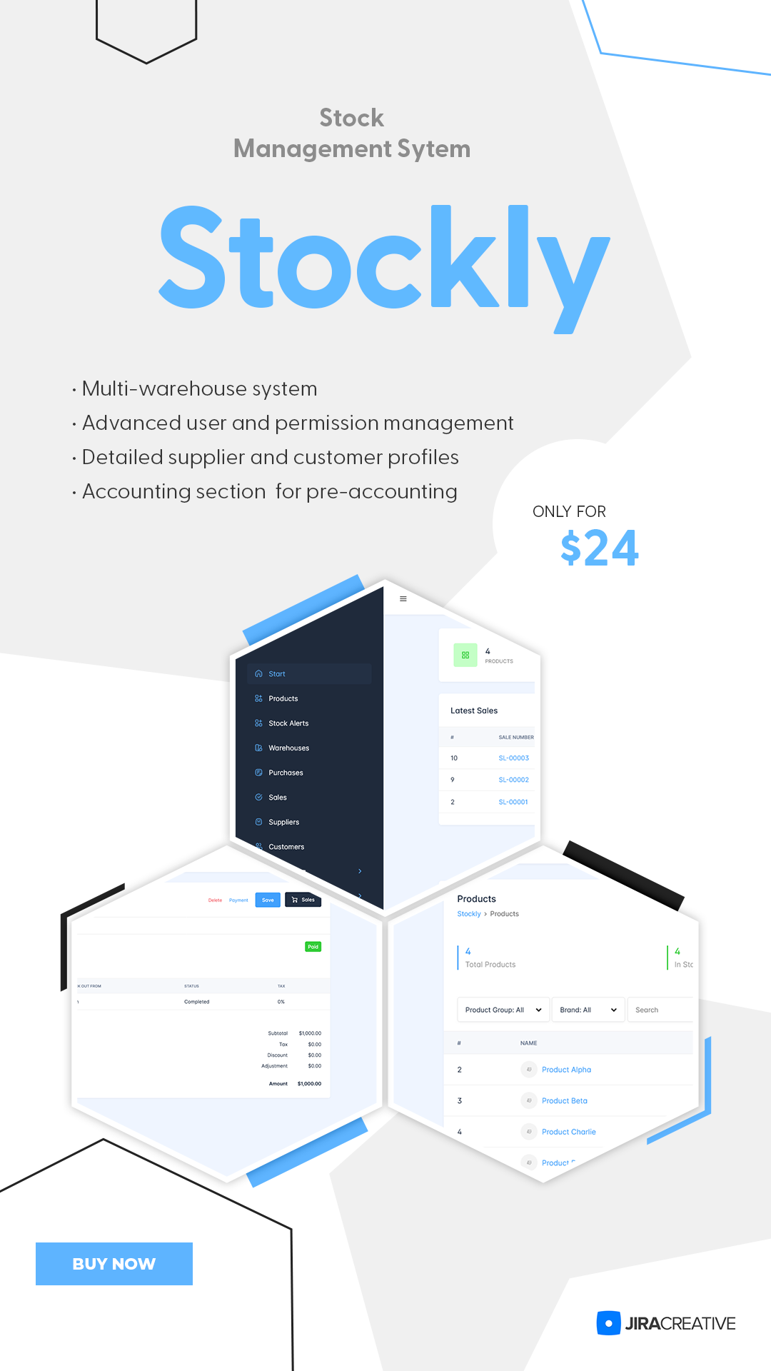 Stockly - Stock Management Sytem - 1